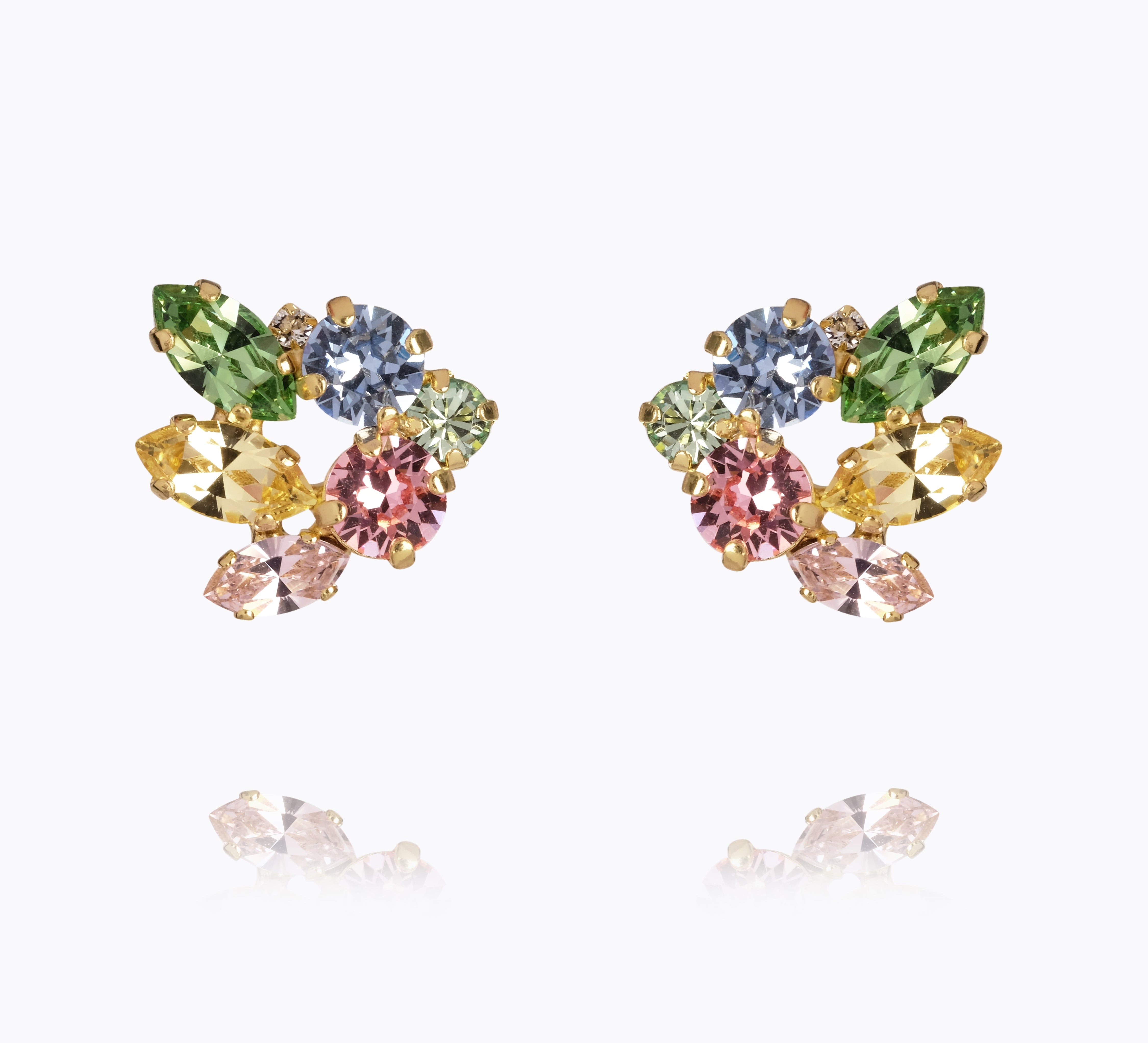 Caroline Svedbom - Cora Earcuff Pastel Combo Gold