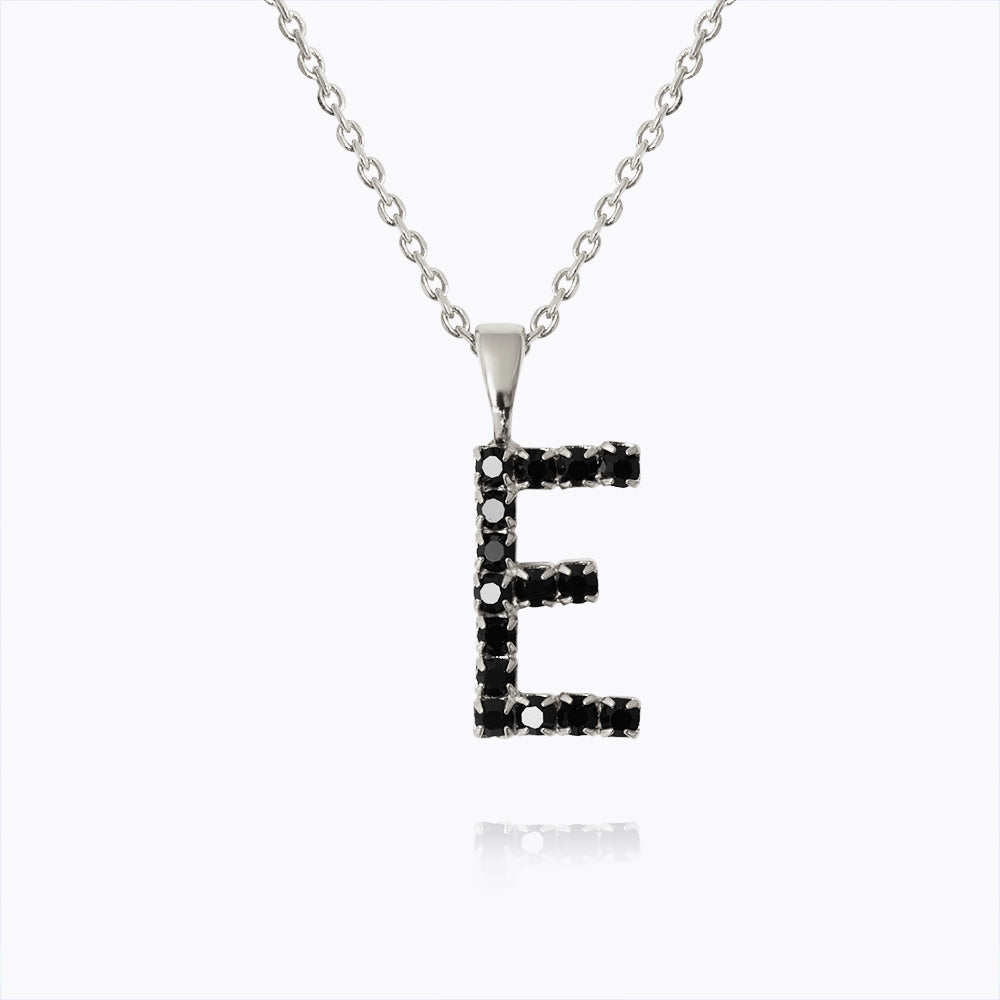 Letter E Necklace  Basique® Jewelry