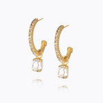 Caroline Svedbom - Emila Earrings Crystal Gold