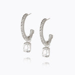 Caroline Svedbom - Emila Earrings Crystal Rhodium