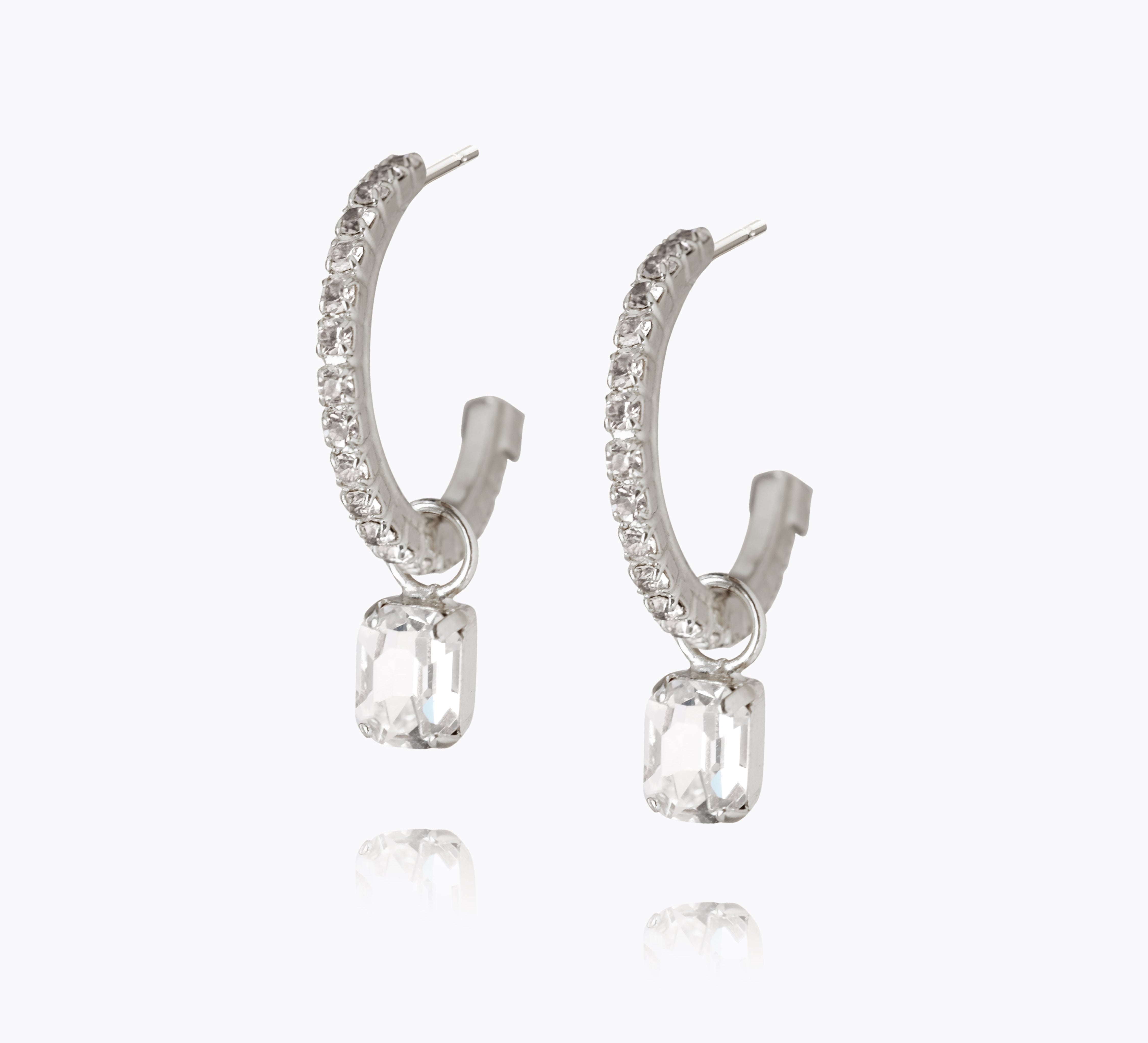 Caroline Svedbom - Emila Earrings Crystal Rhodium