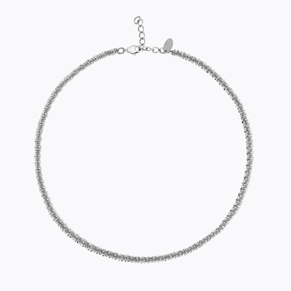 Caroline Svedbom - Gemma Necklace Rhodium Rhodium