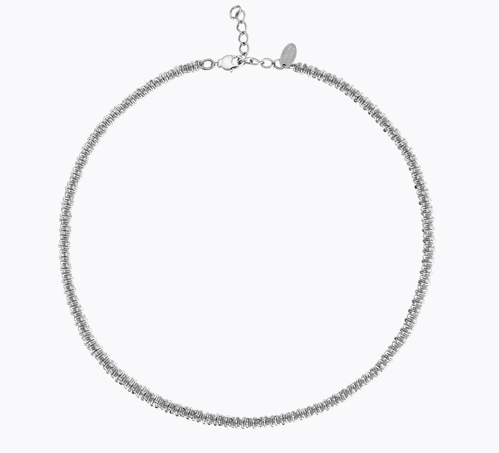 Caroline Svedbom - Gemma Necklace Rhodium Rhodium
