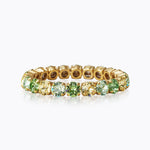 Caroline Svedbom - Gia Stud Bracelet Lime Combo Gold