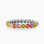 Caroline Svedbom - Gia Stud Bracelet Tropicana Combo Rhodium