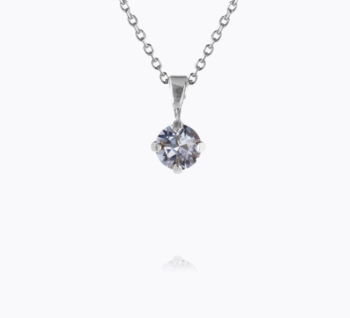 Caroline Svedbom - Girls Necklace Light Sapphire Rhodium
