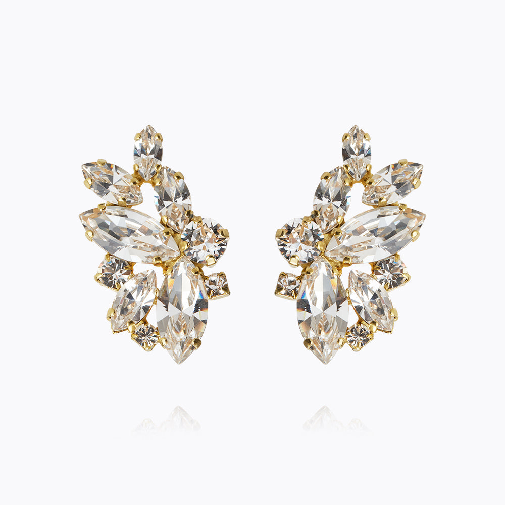Caroline Svedbom - Havanna Earrings Crystal Gold