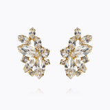 Caroline Svedbom - Havanna Earrings Crystal Gold