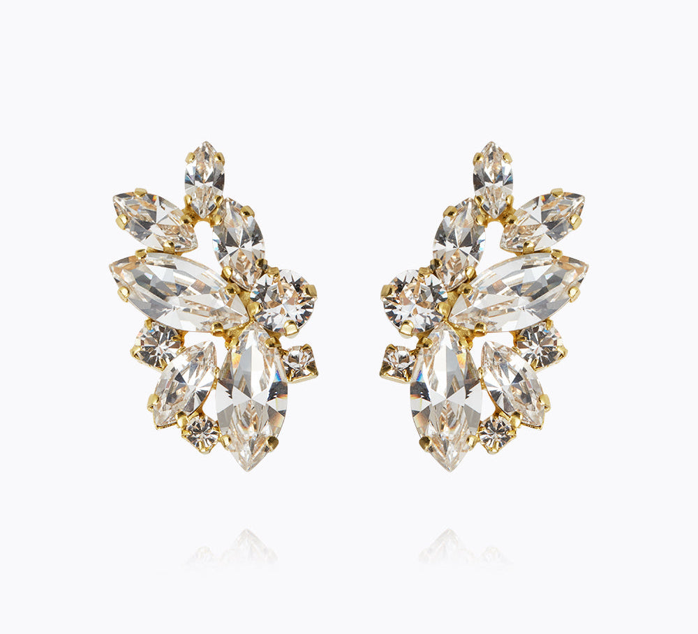 Caroline Svedbom - Havanna Earrings Crystal Gold