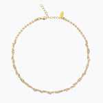 Caroline Svedbom - Antonia Necklace Crystal Gold