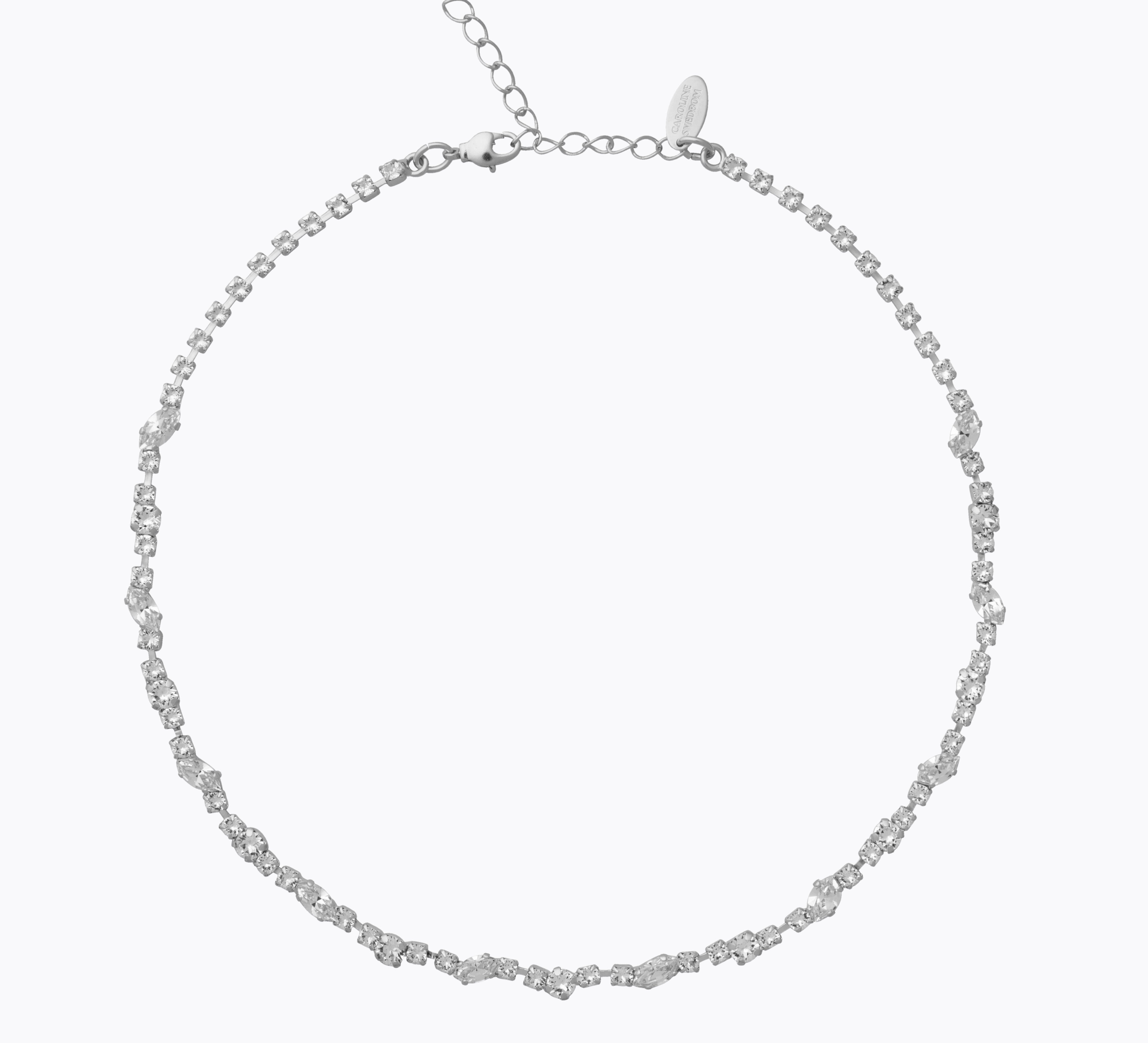 Caroline Svedbom - Antonia Necklace Crystal Rhodium