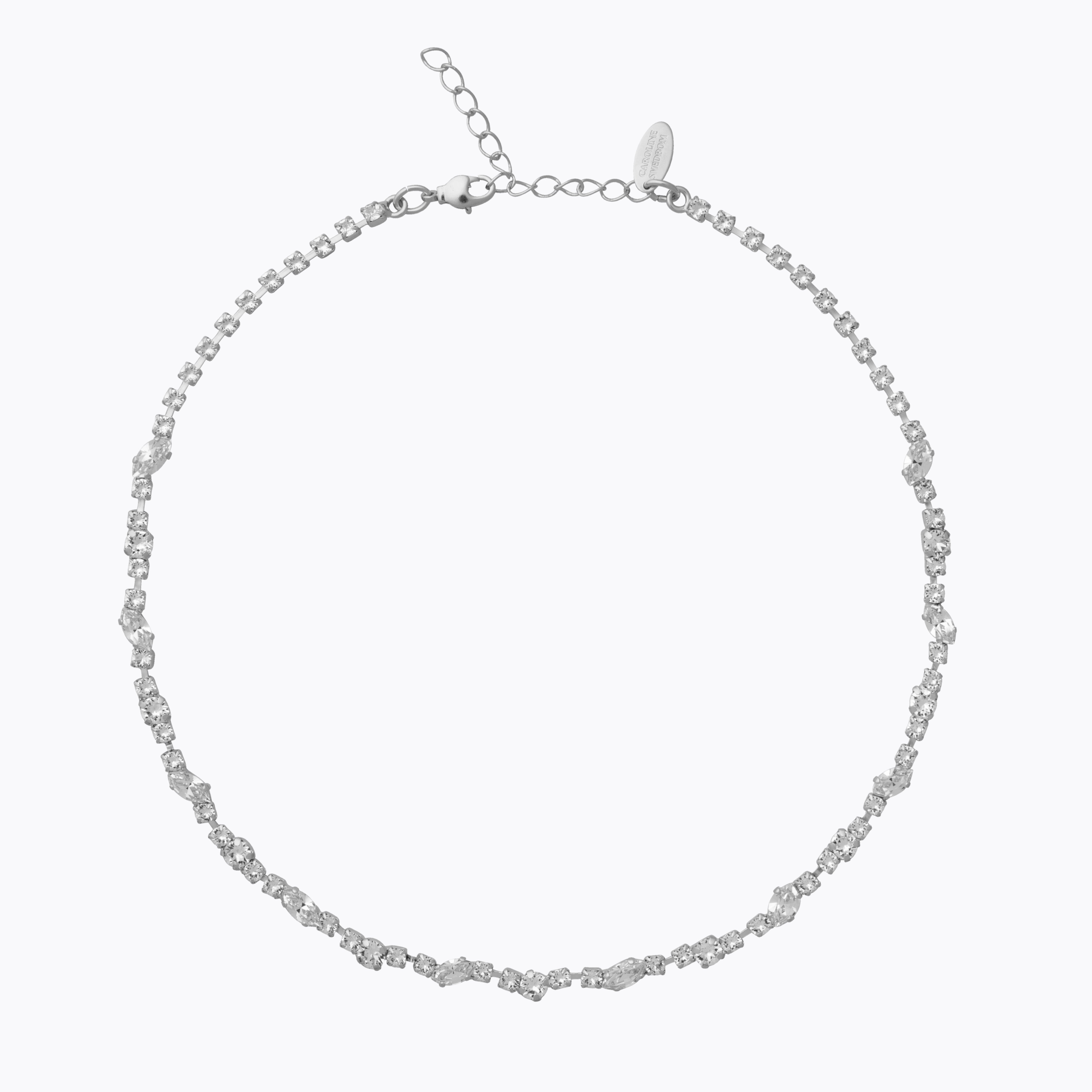Caroline Svedbom - Antonia Necklace Crystal Rhodium