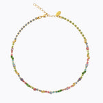 Caroline Svedbom - Antonia Necklace Pastel Combo Gold