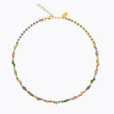 Caroline Svedbom - Antonia Necklace Pastel Combo Gold