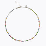Caroline Svedbom - Antonia Necklace Pastel Combo Rhodium