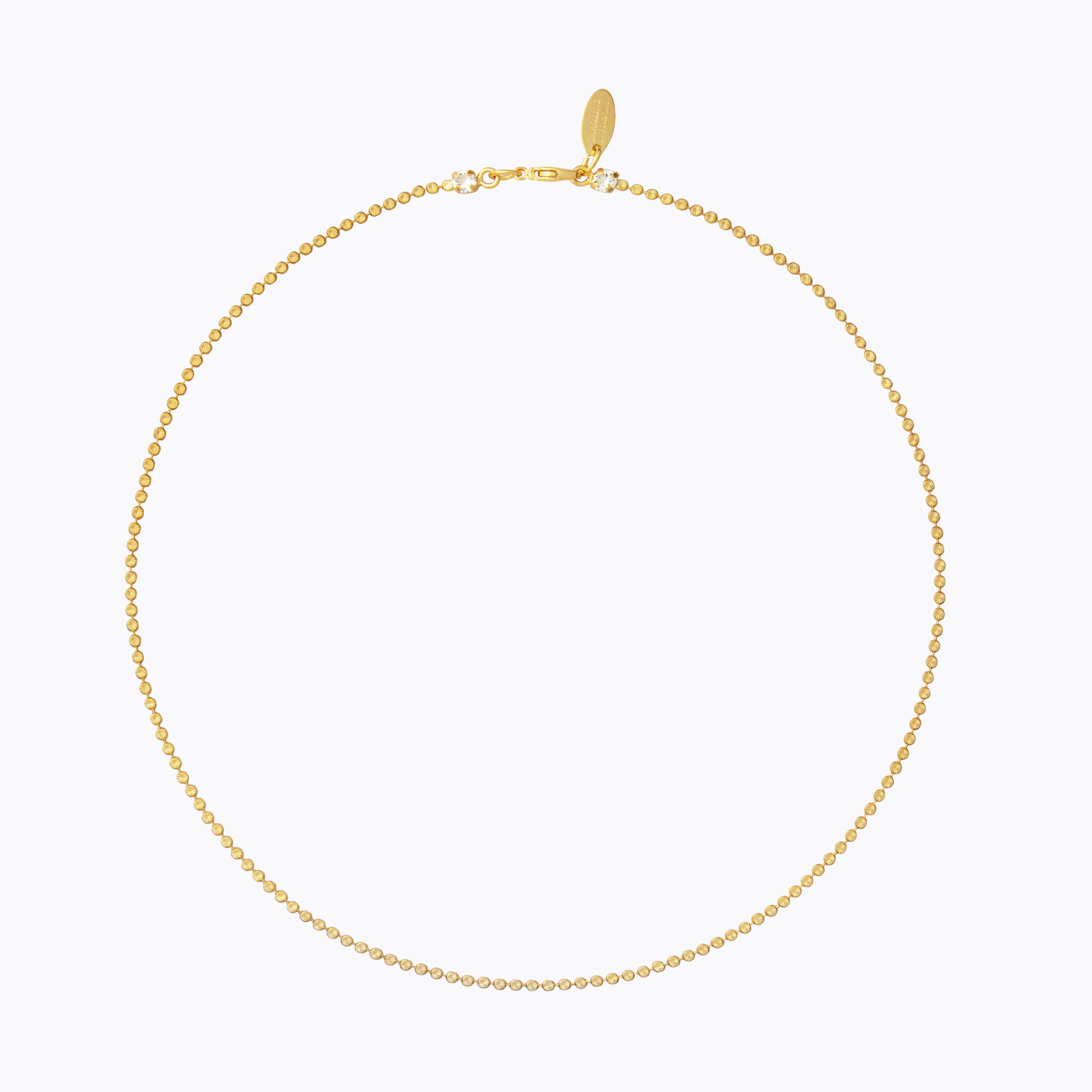 Caroline Svedbom - Diamond Long Chain Goldmetal Gold