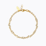 Caroline Svedbom - Antonia Bracelet Crystal Gold