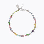 Caroline Svedbom - Antonia Bracelet Pastel Combo Rhodium