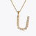 Caroline Svedbom - Letter Necklace Crystal Gold 70 Letter U Cm