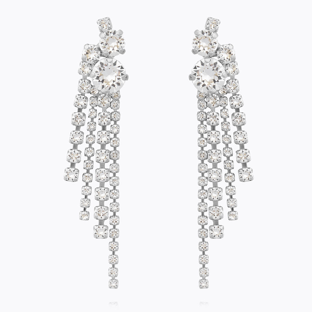 Caroline Svedbom - Amy Earrings Crystal Rhodium
