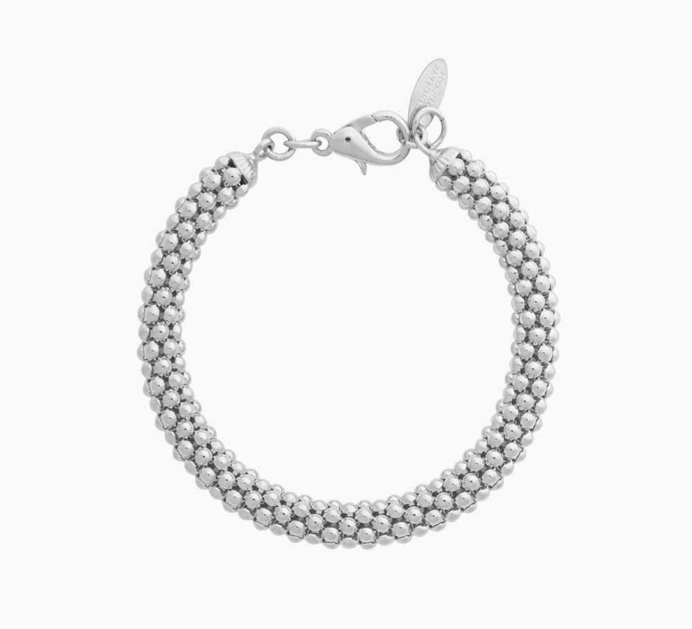 Caroline Svedbom - Classic Rope Chain Bracelet Rhodium Rhodium