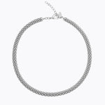 Caroline Svedbom - Classic Rope Necklace Rhodium Rhodium