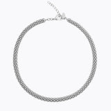 Caroline Svedbom - Classic Rope Necklace Rhodium Rhodium