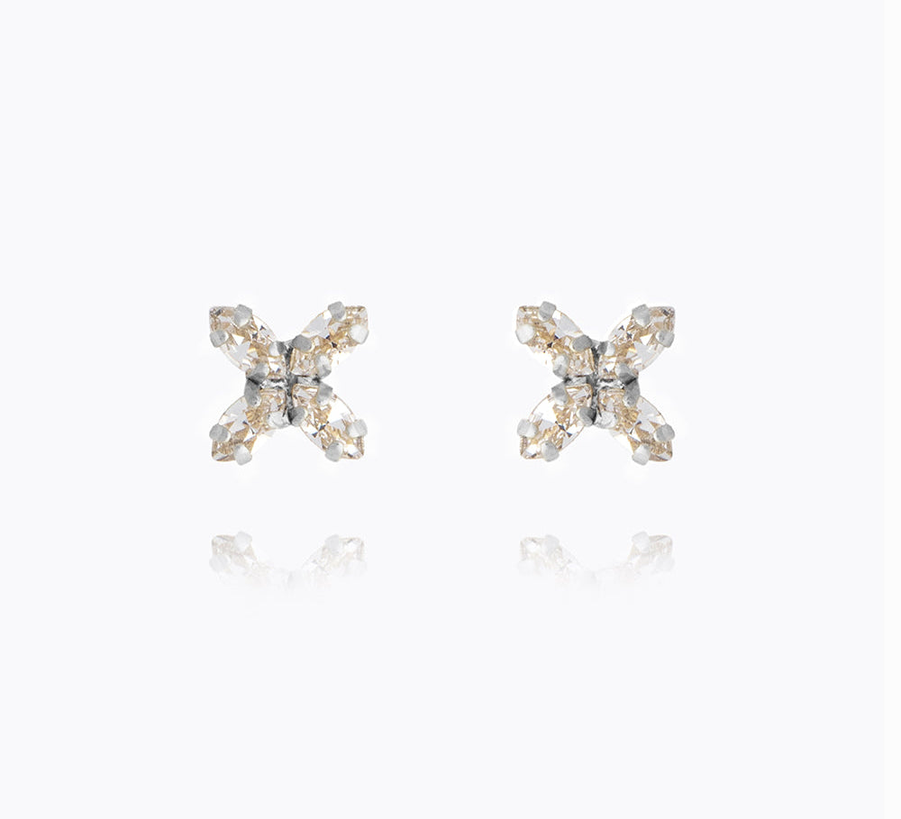 Caroline Svedbom - Crystal Mini Star Earrings Crystal Rhodium