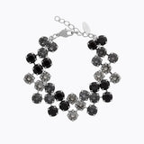 Caroline Svedbom - Livia Bracelet Black Combo Rhodium