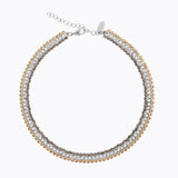 Caroline Svedbom - Siri Choker Golden Combo Rhodium