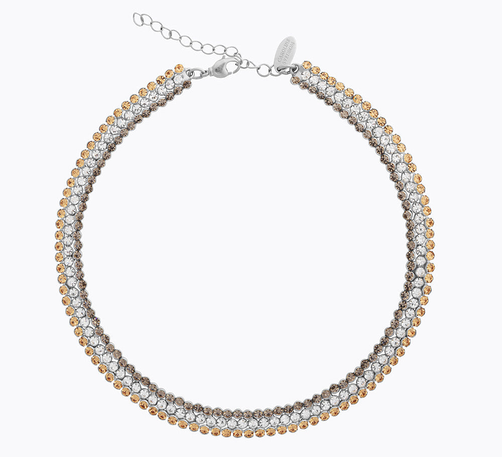 Caroline Svedbom - Siri Choker Golden Combo Rhodium