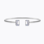 Caroline Svedbom - Naya Bracelet Light Sapphire Rhodium