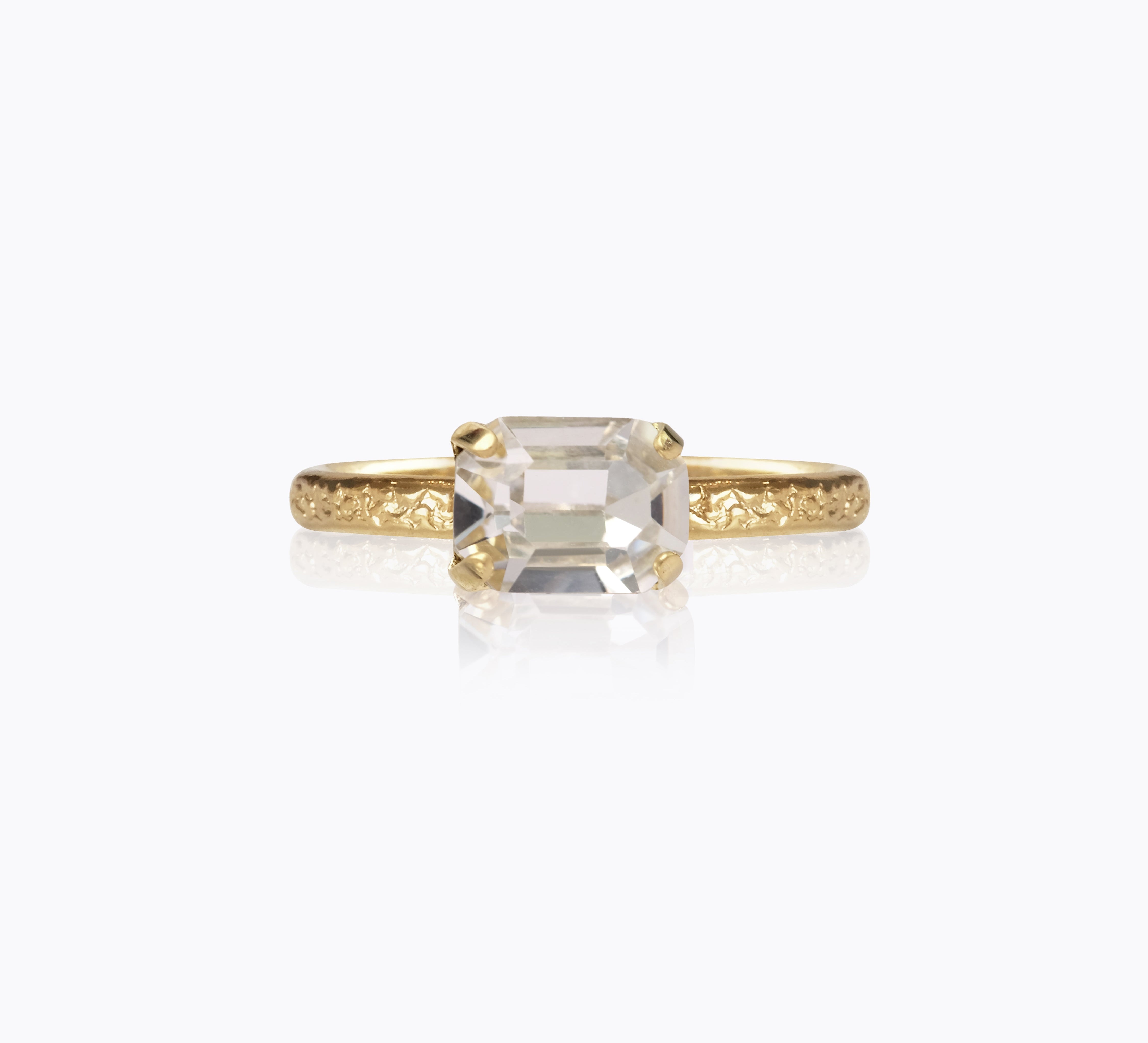 Caroline Svedbom - Naya Ring Crystal Gold