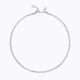 Caroline Svedbom - Crystal Navette Necklace Crystal Rhodium