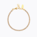 Caroline Svedbom - Crystal Navette Bracelet Crystal Gold