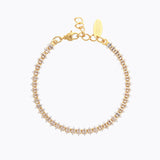 Caroline Svedbom - Crystal Navette Bracelet Crystal Gold