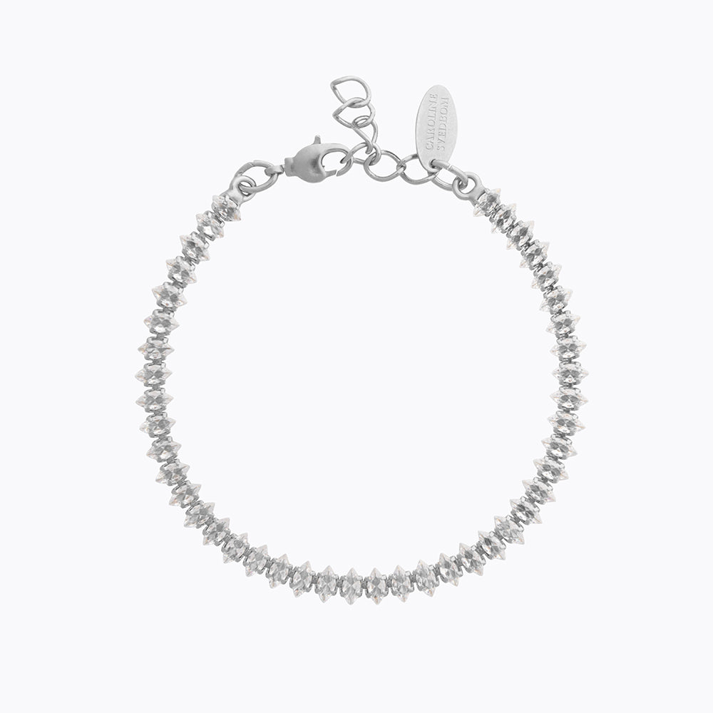Caroline Svedbom - Crystal Navette Bracelet Crystal Rhodium