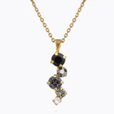 Caroline Svedbom - Elina Necklace Black Combo Gold