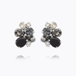 Caroline Svedbom - Katie Earrings Black Combo Rhodium