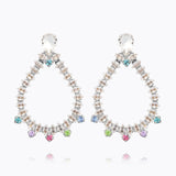 Caroline Svedbom - Lily Earrings Rainbow Combo Rhodium