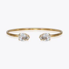 Petite Drop Bracelet / Crystal