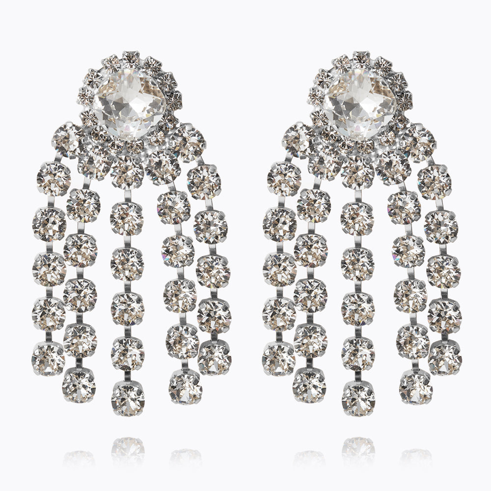 Caroline Svedbom - Rafaela Earrings Crystal Rhodium