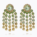 Caroline Svedbom - Rafaela Earrings Lime Combo Gold