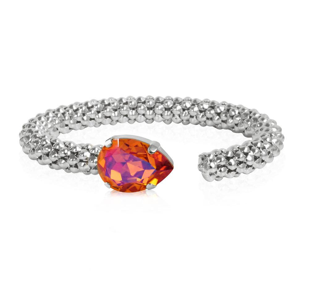 Caroline Svedbom - Classic Rope Bracelet Astral Pink Rhodium