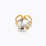 Caroline Svedbom - Mini Carolina Ring Crystal Gold