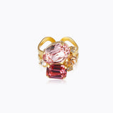 Caroline Svedbom - Mini Carolina Ring Pink Combo Gold