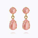 Caroline Svedbom - Mini Drop Earrings Flamingo Ignite Gold