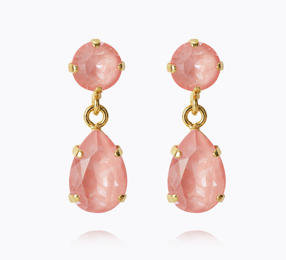 Caroline Svedbom - Mini Drop Earrings Flamingo Ignite Gold