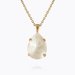 Caroline Svedbom - Mini Drop Necklace Linen Ignite Gold