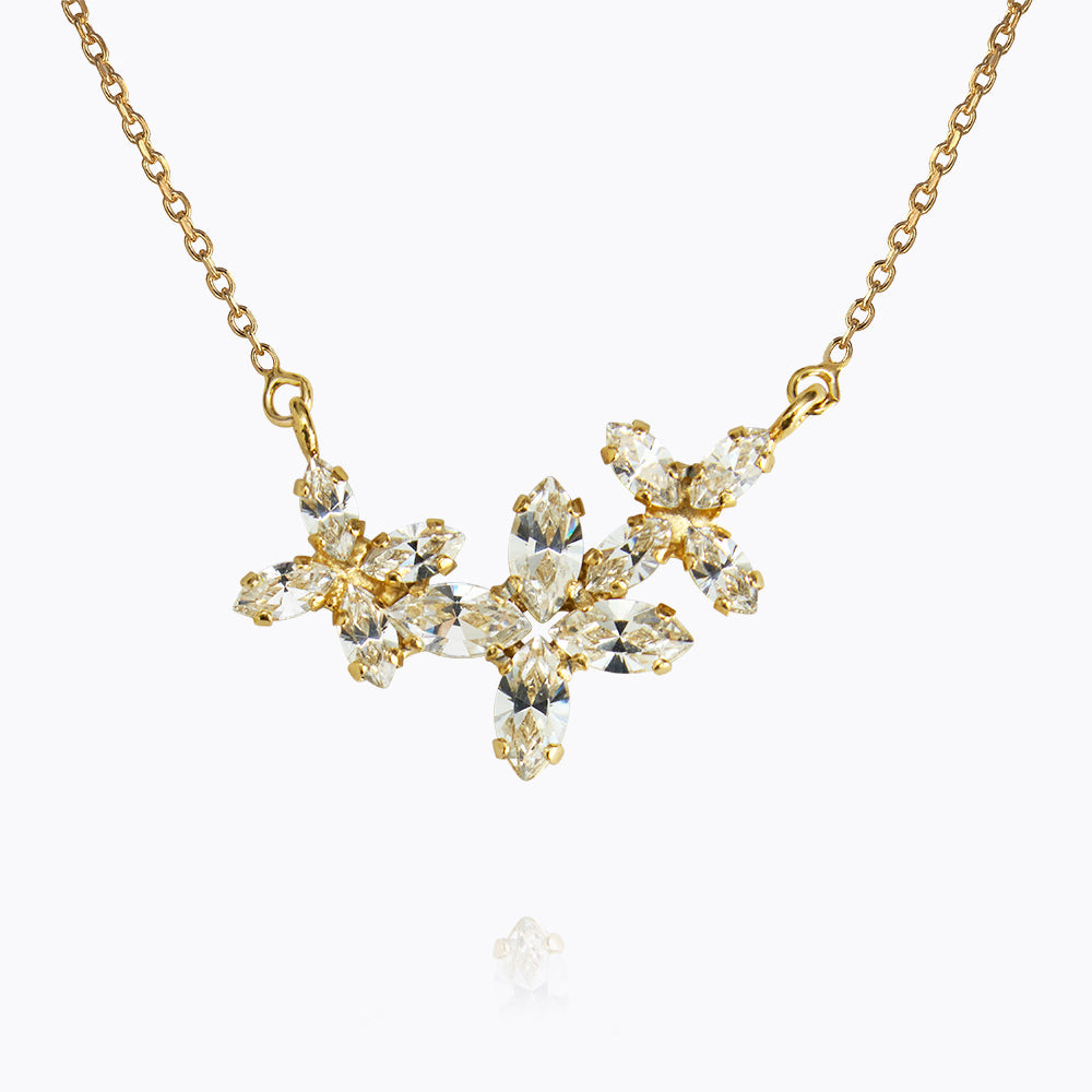 Caroline Svedbom - Multi Star Necklace Crystal Gold